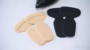 Soft Heel Foam Pad Stickers Womens Memory Sponge Half Insoles High-heel Shoe Pads Pain Relief Protector Cushion Back Sticker Inserts