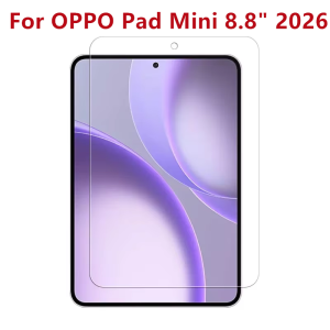 1PCS 9H Tempered Glass Tablet Screen Protector For OPPO Pad Mini 8.8 Inch 2026 Anti-fingerprint Anti Scratch HD Protective Film
