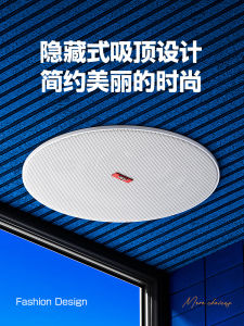 Aigo Bluetooth Ceiling Speaker Wireless Shop Special Embedded Loudspeaker Exhibition Hall In-Wall Mounted Sound System