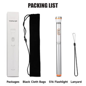 Trustfire WL22 Flashlight 1900MM Telescopic Camping Lights 2200mAh Lanterns With Remote Control Light for Outdoor Car Repair