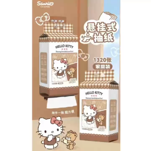 Hanging Tissue Paper 1320pcs Four Layer Large💦Gantung Kartun Comel Tisu 4 Lapis Besar
