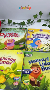 Cherizz- Seri 5 Buku Ini Apa Itu Apa: Jelajah Hijau di Kebun Kecilku - Cerita Seru Tumbuhan Sekitar Rumah Buku Anak 3 4 5 6 Tahun