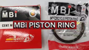 MBi PISTON RING STANDARD FOR MOTORCYCLE CG125/MIO-STD/TMX125-STD/CG150/CT100-STD/MIO-59-STD