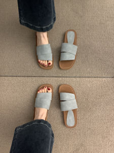 Fashion Ins Flats Roman Style Slippers Womens Shoes Outwear Summer Beach Sandals Beach Shoes Soft Bottom Slippers Shoes