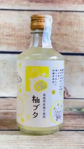 Rượu sake yuzu Kannihonkai Yuzubuta 300ml 11% hương yuzu Nhật Bản