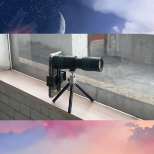 FAST DELIVERY APEXEL Lensa Teropong Kamera HP dengan Tripod Telephoto Zoom Jauh Jernih HD Monocular