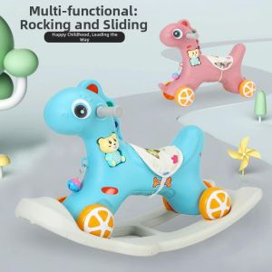 Children Large Multifunctional Rocking Horse