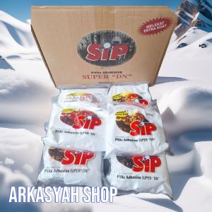 LEM PUTIH SIP DN 600GRAM SUPER MELEKAT CEPAT KERING 6 PCS (LEM SUPER LENGKET LEM SUPER KUAT LEM SERBAGUNA)