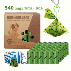 30/60/90/120pcs Dog Poop BagsDurable Leak Proof Pet Waste Bag Pet Garbage Bags For Outdoor Walking Biodegradable pet waste bags
