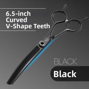 Fenice | Professional Curved Fish Bone Pet Scissors