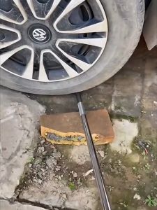 Car truck crowbar reinforcement bar rope tightener crowbar vehicle tool