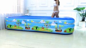 🌊จัดส่งจากกรุงเทพฯ🌊สระน้ำเป่าลม สระว่ายน้ำเด็ก ลายหมีแพนด้า Swimming Pool สระน้ำเป่าลม 3 เมตร 3 ชั้น สระน้ำขนาดใหญ่ สระน้ำครอบครัว สระว่ายน้ำเป่าลม อ่างน้ำเป่าลม สระน้ำเด็ก ของเล่นเด็ก