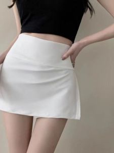 Quần Short Thể Thao Ôm Vừa Vặn Màu Trơn Cho Nữ Quần Áo Thể Thao Phong Cách Đường Phố Cạp Cao Quần Ngắn Dáng Chữ a