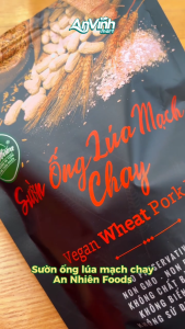 Sườn Ống Lúa Mạch Chay An Nhiên 1Kg Thực Phẩm Chay Dinh Dưỡng Thuần Chay Đồ Ăn Chay Thực dưỡng