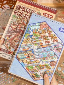 Yuxian | Miniature Shop Scenery Decorative Stickers