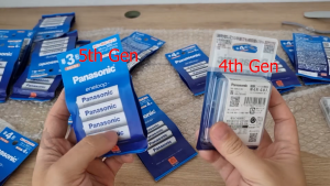 Pin sạc Panasonic Eneloop BK-4MCDK/4H Thế Hệ 5  800Mah  Chu Kỳ 2100 lần sạc Hàng Nội Địa Nhật Bản