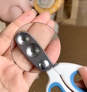 Kìm cắt móng cho Chó Mèo nhỏ dưới 4kg có 2 lỗ cố định móng an toàn (mẫu mới) - Love Pets Shop