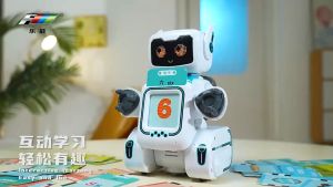 Mainan Robot Pintar Edukasi Gambar untuk Anak Bisa Masuk Flash Card dan Suara Ada Remote Intelligent Robot for Kids