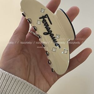 Pure Acetate Shark Clip Diamond Embedded Unique Design Hair Accessories Original Design Hair Grips Stylish Hair Clips