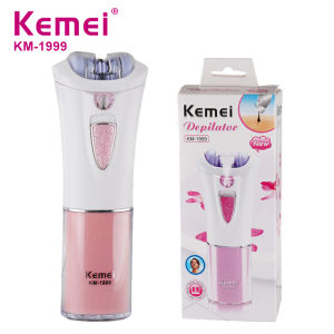 Kemei | Kemei KM-1999 Depilatory Electric Female Epilator Women Dry Battery Hair Removal For Facial Body Armpit Underarm Leg Depilation