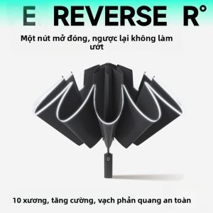 RIQUANSHI | UV Protection Super Large Thick Reverse Folding Umbrella