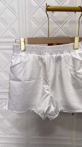 Quần đùi nữ tập gym yoga aerobic thể thao 2 lớp xẻ gấu chất xi dù có 2 túi thoáng mát BINSPORTS Q202