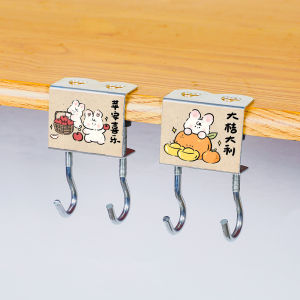 Fruit Rabbit Desktop Strong Load Bearing Bag Hook No Punching Convenient Super Load Bearing Desk Hook Dormitory Bedroom Classroom