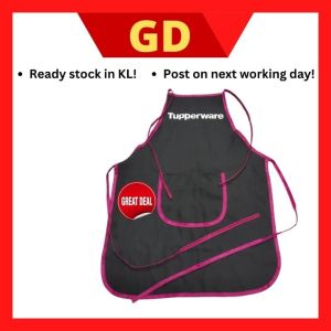 Tupperware Apron Black ( Set of 1 )