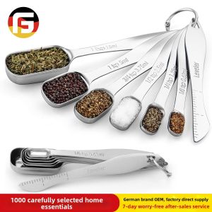 Stainless Steel Measuring Spoons Set Kitchen