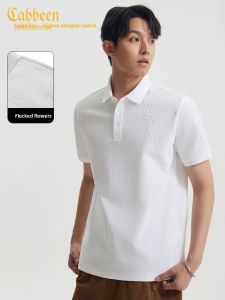 CABBEEN | Áo Polo Thiết Kế Hoa Văn Cảm Giác Mát Lạnh