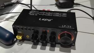 Lepy-T3 Wireless Amplifier high-power HiFi sound 2.1channel Coaxial 50W×2+100W with Subwoofer Home/Car USB SUB FM Bluetooth 5.1