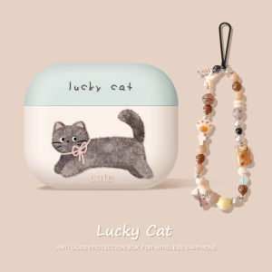  AirPods pro 2 Case Noise Reduction Version Bluetooth Wireless Earphone Cover with Lanyard Cute Creative Design for AirPods 4