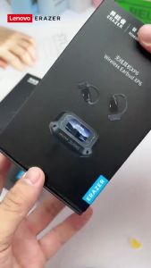 Lenovo ERAZER XP6 AI Smart True Wireless Bluetooth Headset V5.4 TWS AI Real-time Translation Conversation Downloadable APP Download LED Touch Screen OWS Headphone Olahraga Gaming