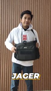 Thobach - Tas Selempang Pria Sling Bag Jager Waterproof Travel Bag Sport Bag Pria