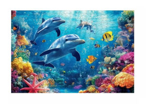 1000 Piece Jigsaw Puzzle for Adults Undersea World Made of Premium Paper Material Ideal Gift for Christmas New YearAge 14+