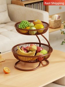 evesigar | Storage Fruit Basket Shelf