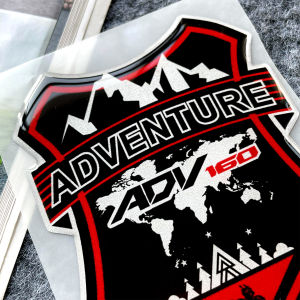 Cho Honda adv160 bình xăng xe máy cơ thể 3D dán trên mặt trước của xe không thấm nước và kem chống nắng dán bảo vệ bên