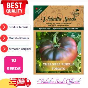 [Virladia Seeds] Biji Benih Tomat Jumbo Beefsteak Cherokee Purple