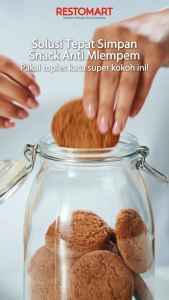 Toples Kafe C Seal DLX 13 Liter Kaca (1633125)