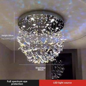 Vivid Butterfly Crystal Chandelier