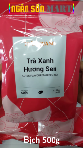 Trà xanh ướp hương Sen Trần Quang bịch 500g