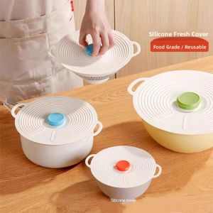NIANXU | Food-Grade Silicone Reusable Sealing Lids