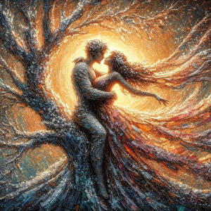 HUACAN Diamond Mosaic Women Man Portrait Tree Landscape Full Square Round Diamond Painting Home Decoration Modern