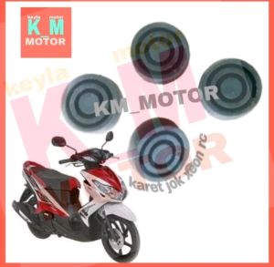 1 set karet jok motor xeon rc atau  xeon 125 full set 4 pcs bisa cod