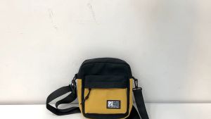 Túi Đeo Chéo Vai Nam Nữ Vải Canvas Nhỏ Ngọn Phong Cách ( không có Gấu) TC17