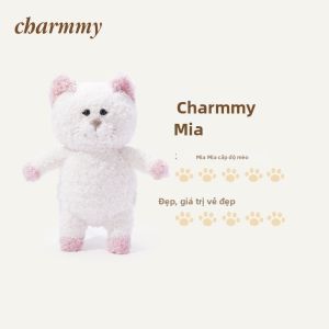 LIV HEART | Đồ Chơi Búp Bê Mèo Ngủ Ba Màu và Màu Trà
