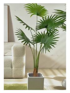 Romantika Artificial Tree Fan Palm Tree 140CM/160CM Artificial Potted Plant Fake Plant Indoor/Outdoor Decoration Green