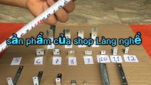 (Com bo 300g)ke góc e ke tai vấu khoá nhiều kích cớ khác nhau