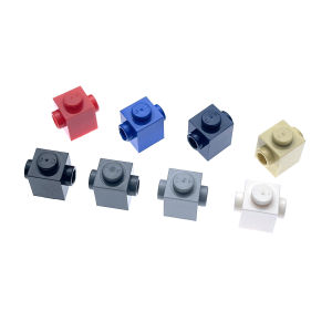 ชิ้นส่วนเพิ่มเติม Cada Double Eagle สำหรับ LEGO 47905 ชิ้นส่วนบล็อกที่มีร่องรอยการต่อเชื่อมสองข้าง ชิ้นส่วนบล็อกแบบจุดเดียว หัวเข็มขัดตรง ชิ้นส่วนเสริม