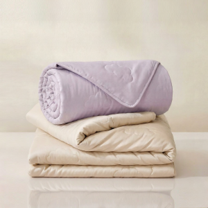 Luolai Kids | Antibacterial Washable All Season 100% Silk Filled Quilt for Children